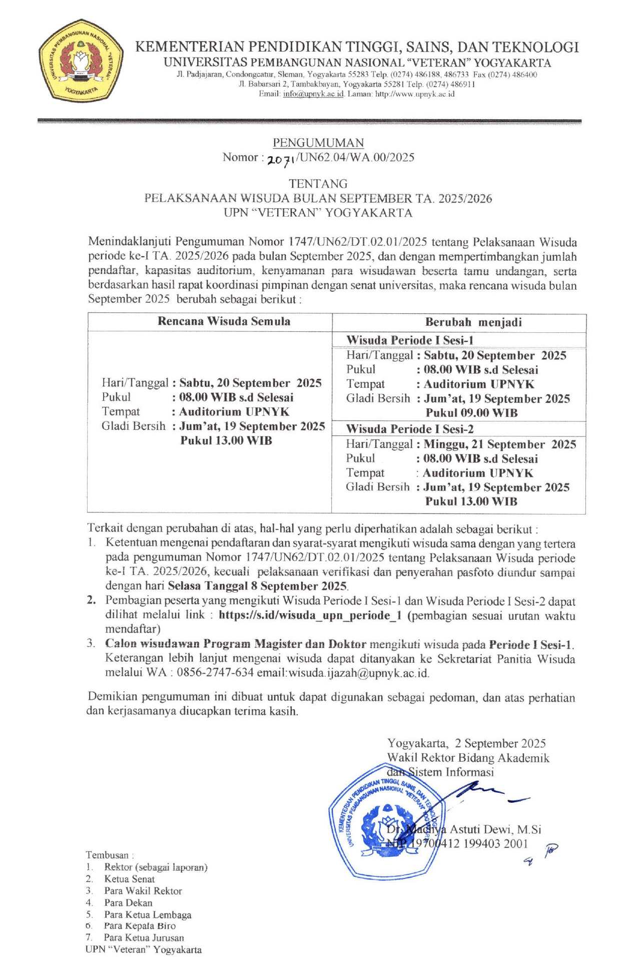 Program Studi Teknik Lingkungan